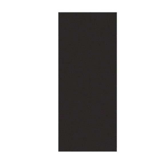 Joue pour meuble de cuisine haut Basalt71x10x1,8cm noir mat
