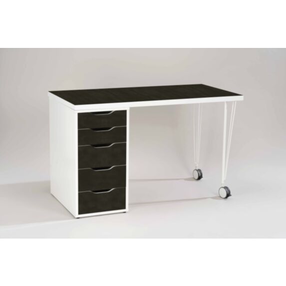 Adhésif effet matiere 1m 0,675cm anthracite