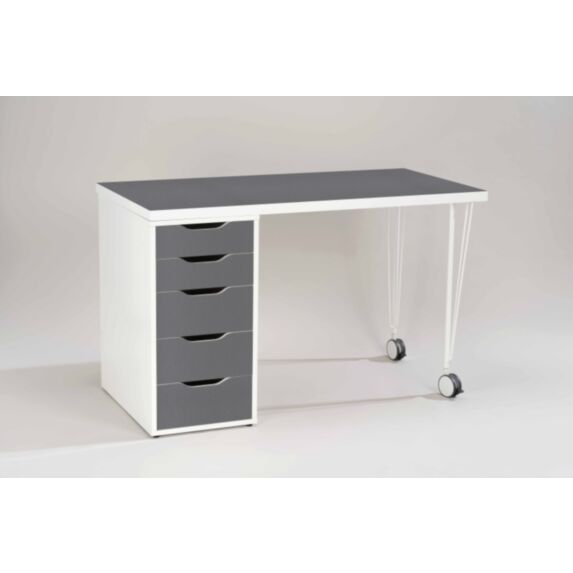 Adhésif cuirs anthracite 45cm 1,5m