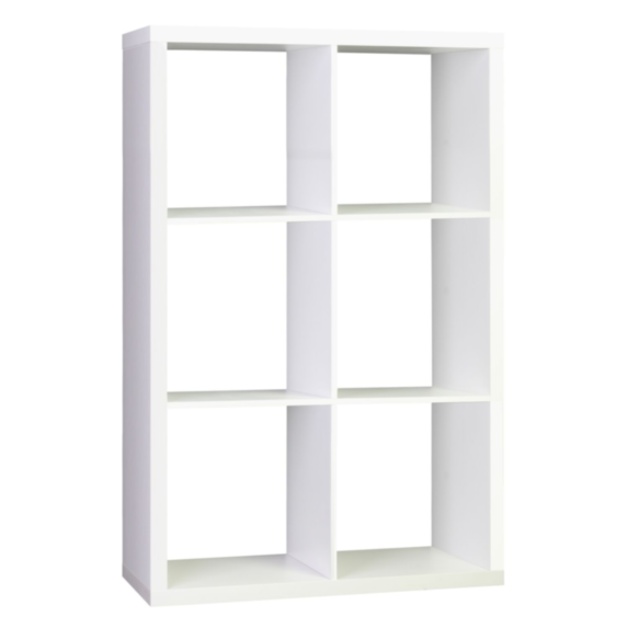 Cubbox 6 cases Blanc