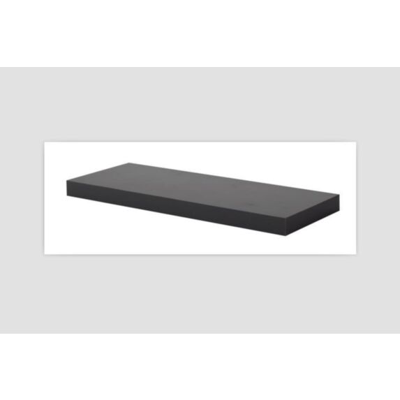 Etagère 60 x 23.5cm ép.38mm gris brillant - DECO SYSTEM