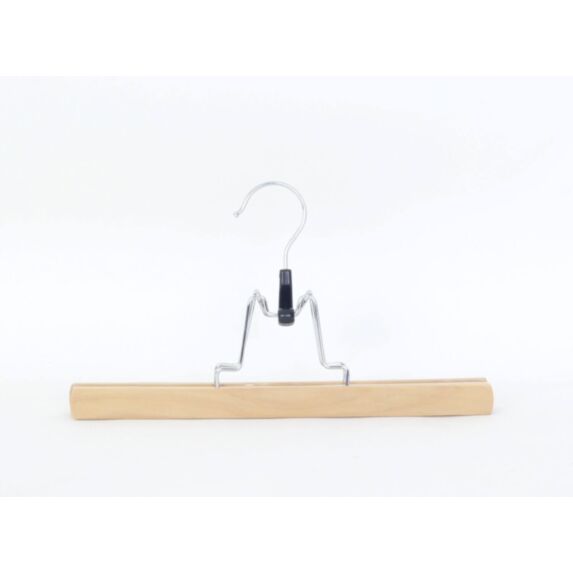 Cintre pantalon/jupe bois naturel - DECO SYSTEM
