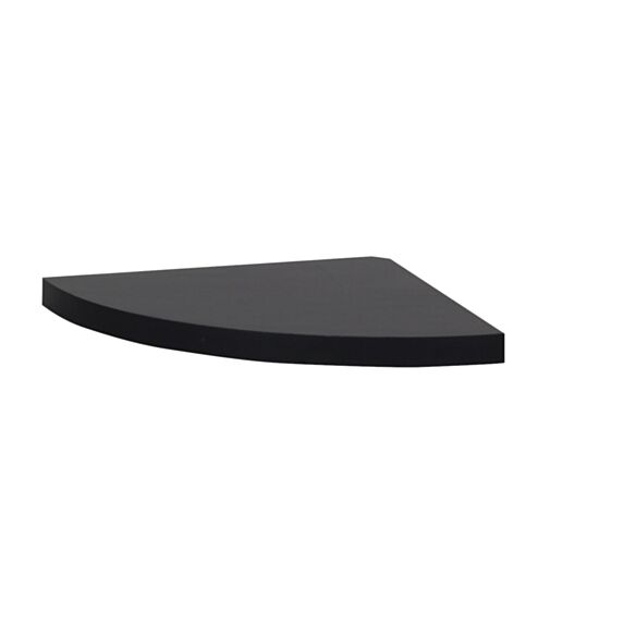 Tablette DS2 noir MDF ép,18mm 23x23,5cm - DECO SYSTEM
