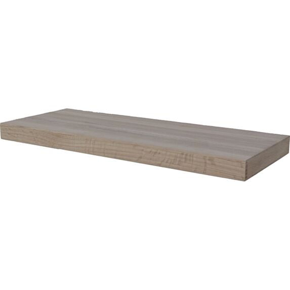 Tablette 38mm 90x23,5cm chêne brut massif - DECO SYSTEM