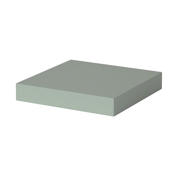 Tablette 23x23,5cm 38mm vert - DECO SYSTEM