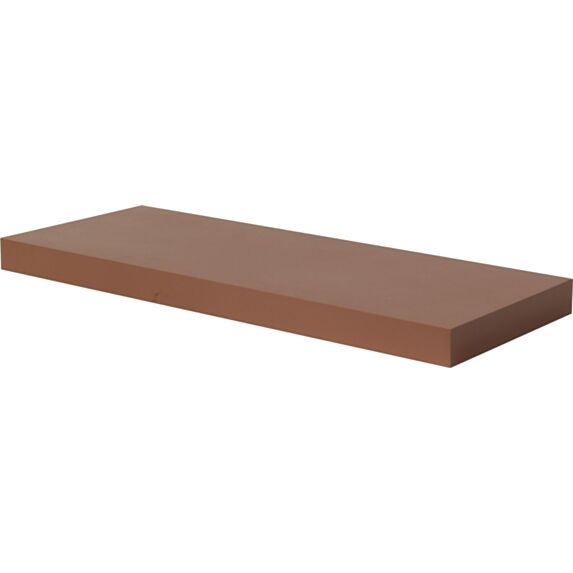 Tablette 60x23,5cm 38mm terra cotta - DECO SYSTEM