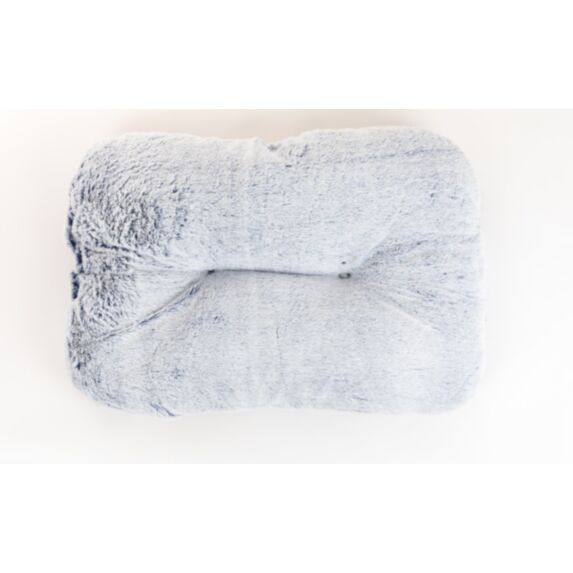Matelas velours peluche antidérapant 61 x 43 cm gris - ZAMIBO