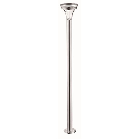 Lampadaire solaire très éclairant inox