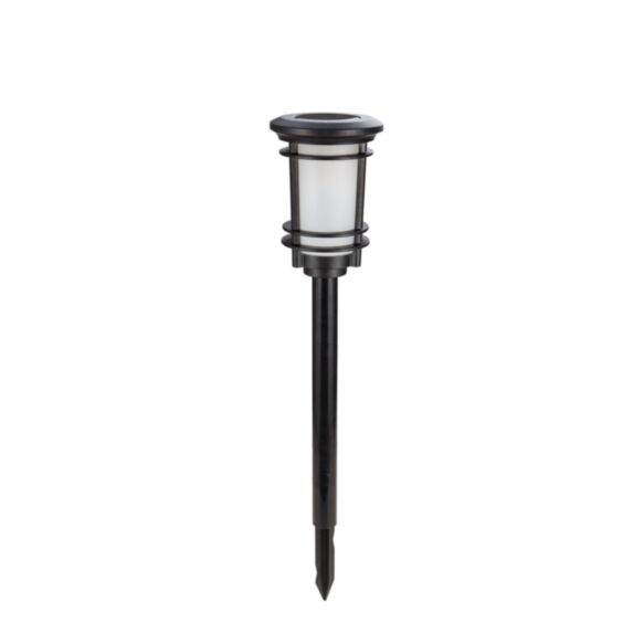 Lanterne solaire effet flamme 64cm blanc chaud - GALIX
