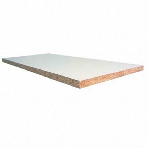 panneau aggloméré mélaminé blanc 18 mm