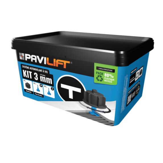 Boîte de KIT Croisillons autonivelants à vis 3mm / T  - PAVILIFT