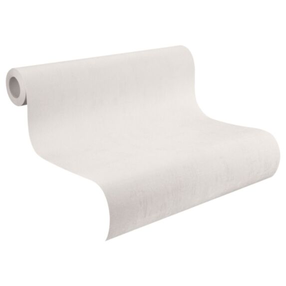 Revêtement vinyle intissé béton mat craie blanc - RASCH