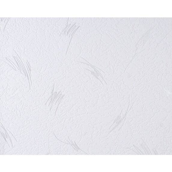 Papier Peint Vinyl Expansé Graphiti Blanc/Argent 5,3m² - AS CREATION