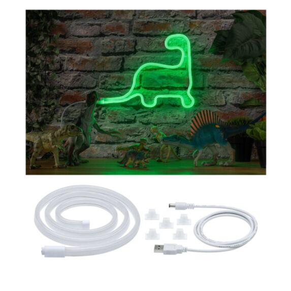 Strip Néon USB Colorflex Vert 1m 4,5W 5V Blanc