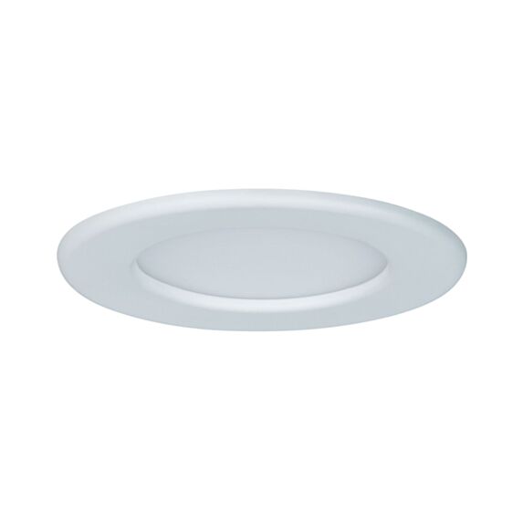 Encastré Quality Panel LED D.115mm 6W 671lm 4000K plastique blanc 230V - PAULMANN