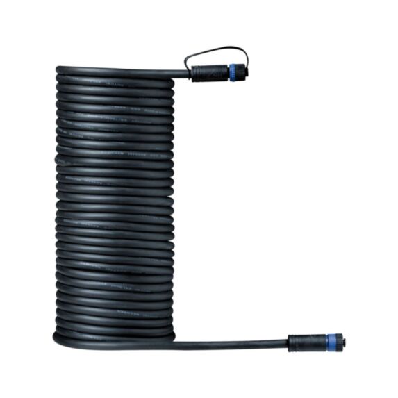 Cable Extérieur 1In-1Out Plug&Shine Noir 10m 2x1,5mm²