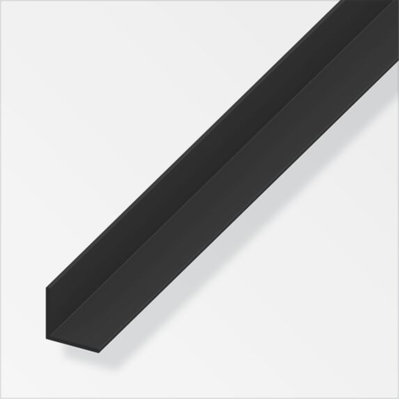 Cornière PVC 20x20mm 1m noir