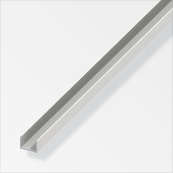 U 10X18X10X1 INT16 PVC BLANC 1M
