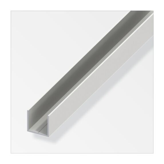 Profilé combitech u carré pvc 7,5 x 7,5 mm l. 1 m