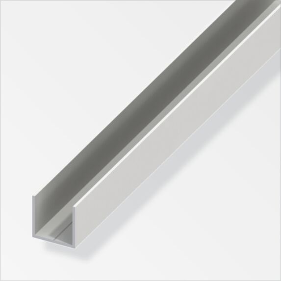 U CARRE 7,5X1 PVC BLANC2,5M
