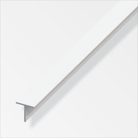 T CARRE 19,5X1,5MMPVC BLANC 1M