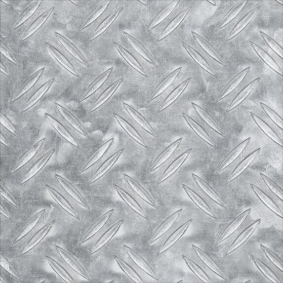 Tôle grain de riz aluminium 1000 x 600 x 0,8 mm