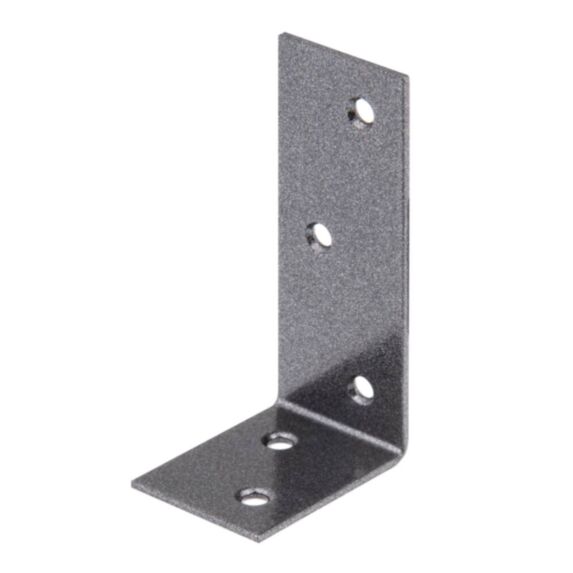 Équerre noir diamant Duravis® 40x80x30mm - ALBERTS