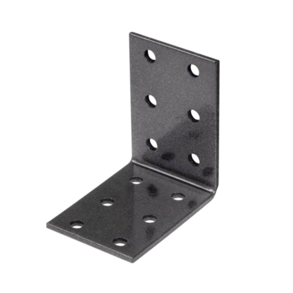 Équerre noir diamant Duravis® 60x60x40mm - ALBERTS