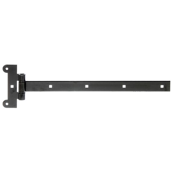 Penture festonnée + l'axe pressé Ø6,8mm 4,5x39,1cm noir - ALBERTS