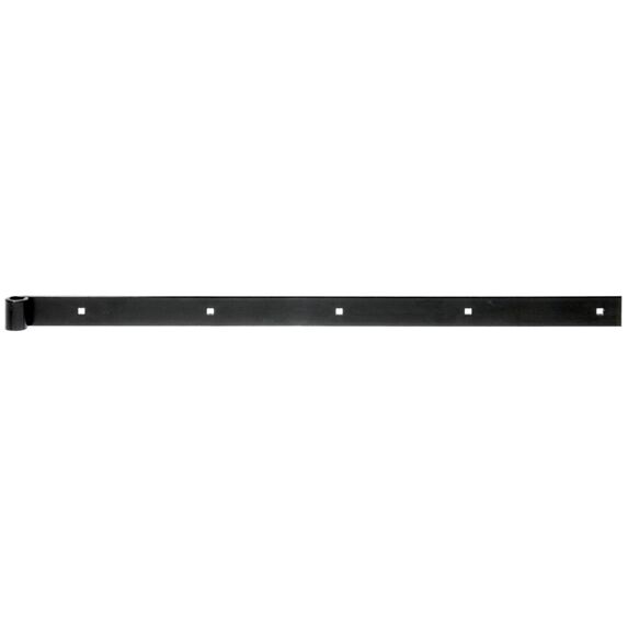 Penture bout droit Ø14mm 3,5x70cm noir - ALBERTS