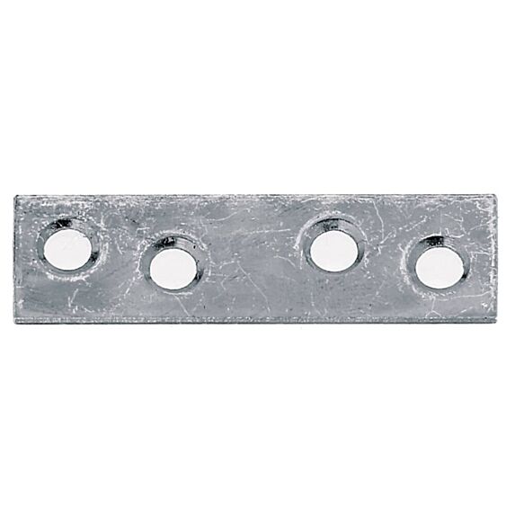 Platine d'assemblage 14x50x1,75mm Ø4,5mm 4 trous - ALBERTS