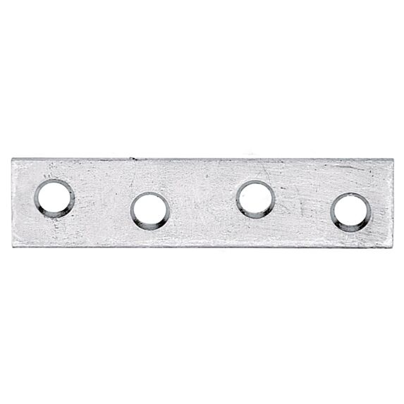 Platine d'assemblage 14x60x1,75mm Ø4,5mm 4 trous - ALBERTS