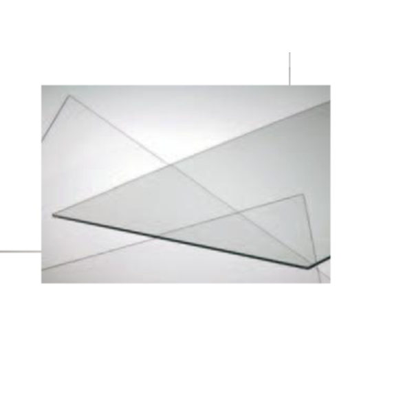 Verre synthétique Petite gamme 50 x 50 cm +/- 2 mm - PLASTI-BAT