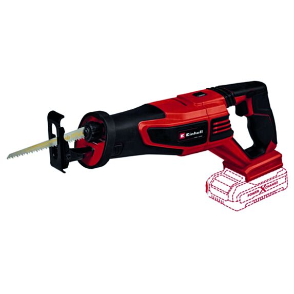Scie sabre PurePOWER brushless 20mm rouge noir sans batterie ni chargeur