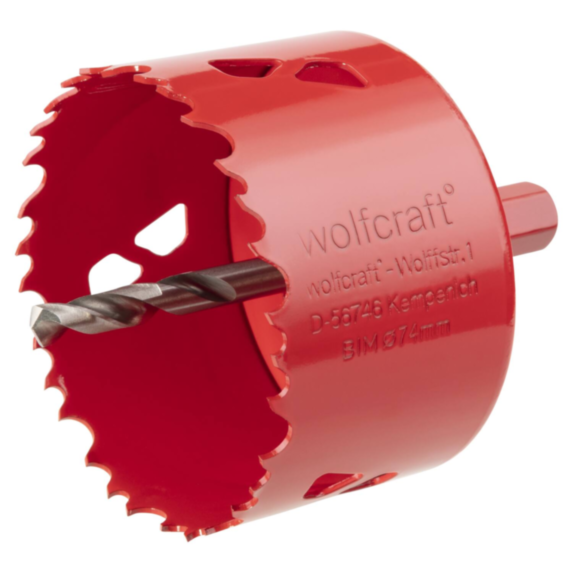 1 Trépan P&P multimatériaux BIM P40 Ø74