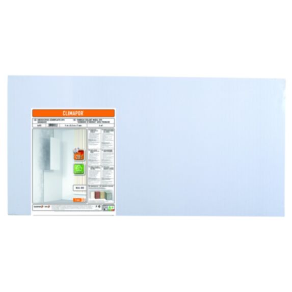 Panneau mural économie d'énergie polystyrène extrudé Ep.7mm 1x0,5m - CLIMAPOR