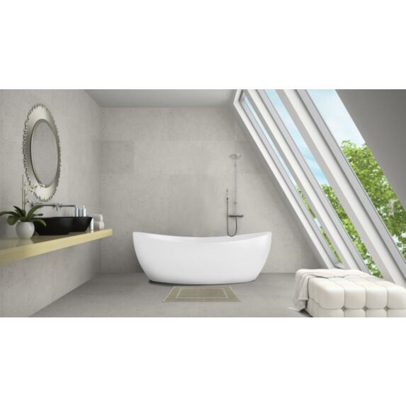 Tapis de bain Zen taupe - ALLSTAR