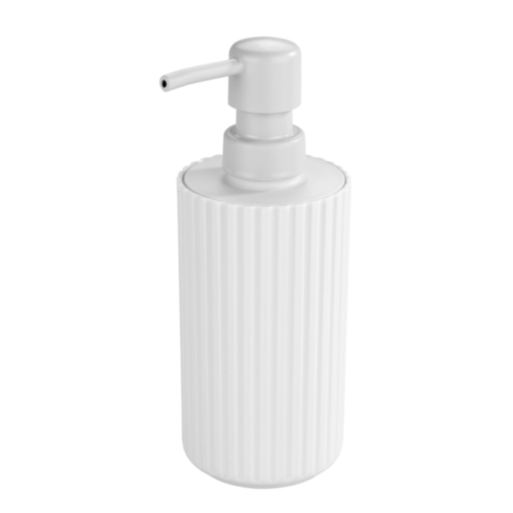 Distributeur de savon Minas plastique blanc - ALLSTAR