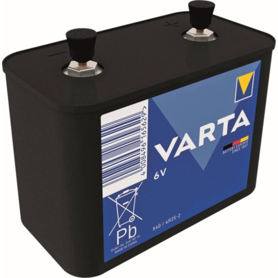 Pile saline spéciale VARTA 4R25-2 6V  