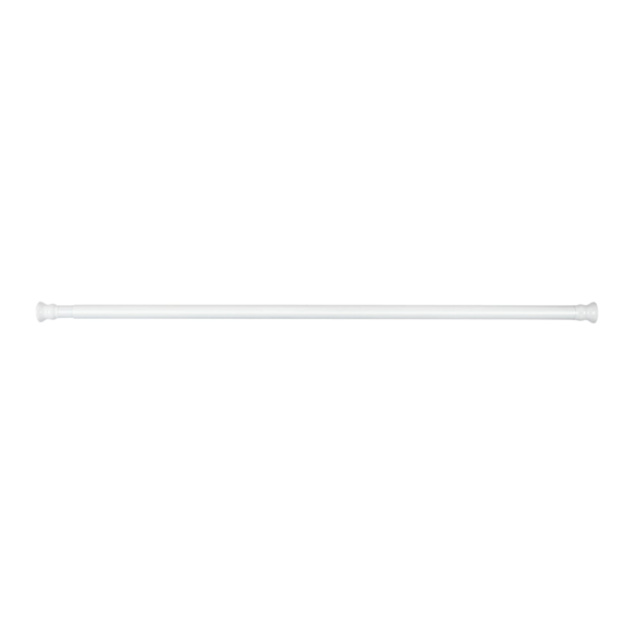 Barre de douche télescopique Ø28mm 110-185cm blanc