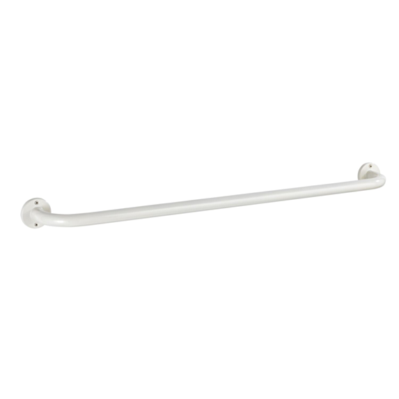 Porte-serviettes barre 80cm Basic blanc - WENKO