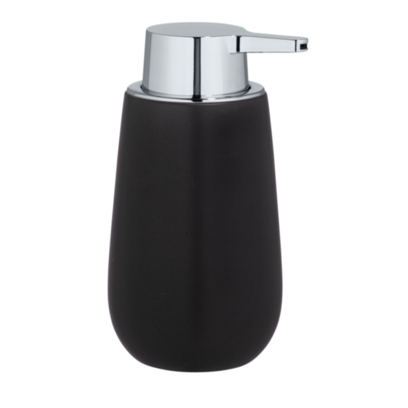 Distributeur de savon Badi céramique noir - WENKO