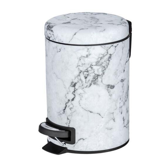 Poubelle à pédale Onyx acier mat 3L - WENKO