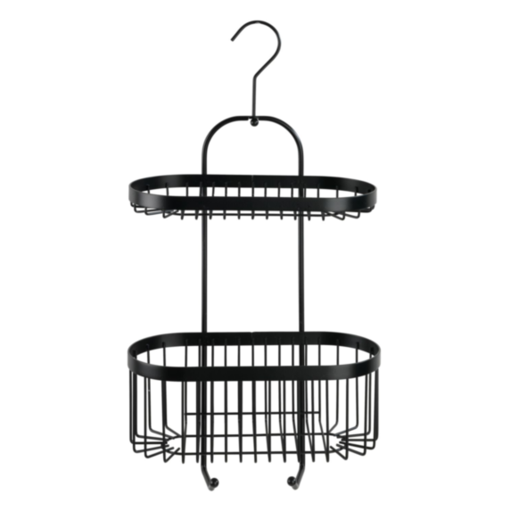 Serviteur de douche Classic Plus noir - WENKO