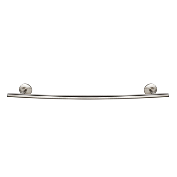 Porte-serviettes Cuba 1 barre fixe inox chromé mat - WENKO