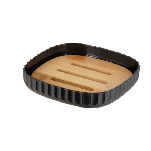 Porte savon Rotello bambou noir - WENKO