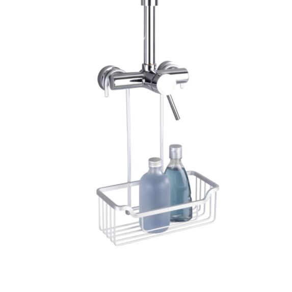 Serviteur douche Milo argent aluminium - WENKO