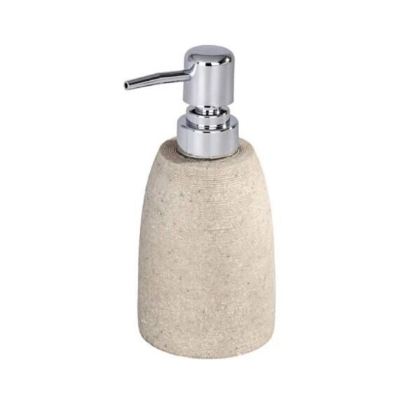 Distributeur de savon Goa polyrésine beige - WENKO