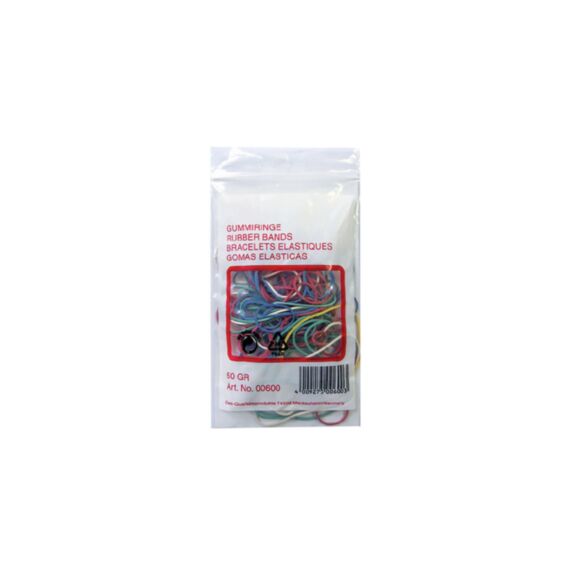 Elastiques Bracelets multicolore 50gr