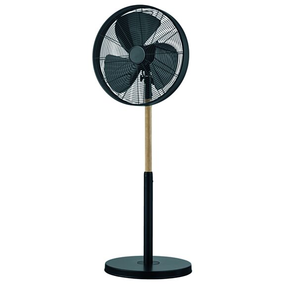Ventilateur sur pied Viking Ø45xH.120,5cm Noir mat métal - TRIO